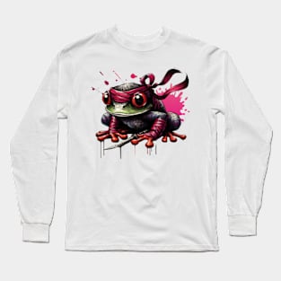 ninja-frog Long Sleeve T-Shirt